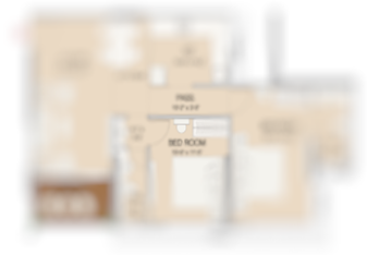 Kolte Patil Sinhagad Road 2BHK Plan